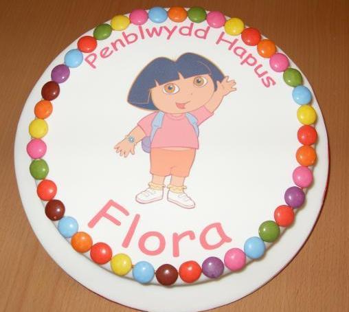 8" Flora the explorer