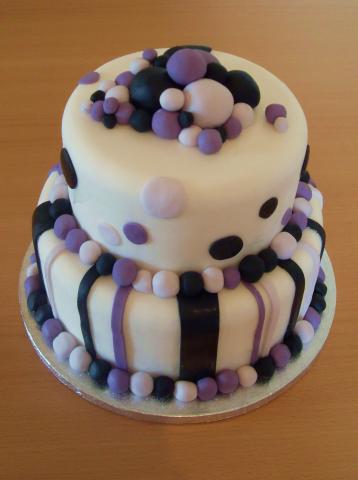 Bubbles celebration cake